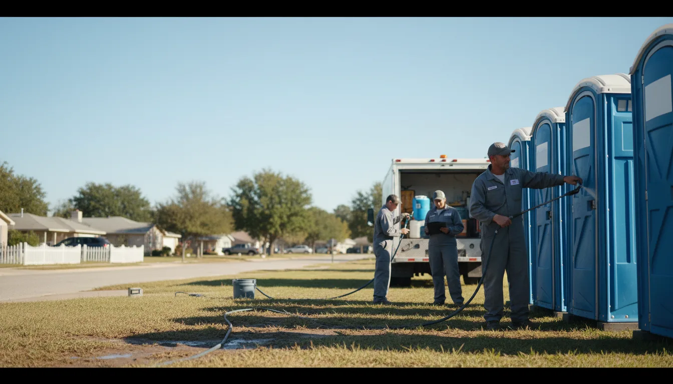 Long-Term Portable Toilet Rental in California City, CA near me